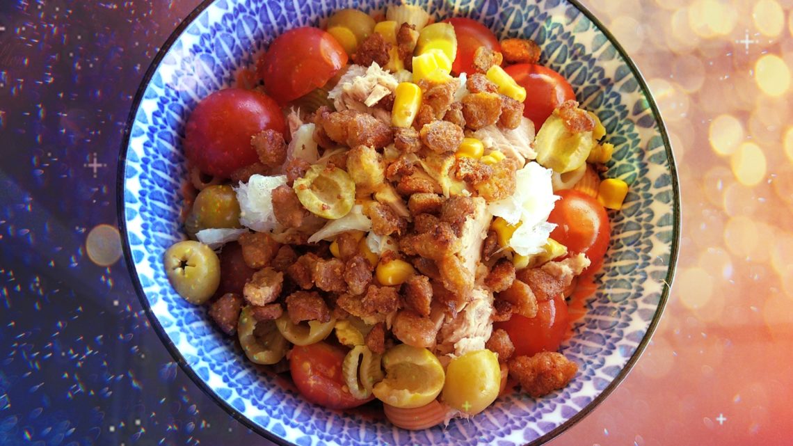 Ensalada de pasta familiar